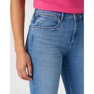 Skinny jeans för kvinnor Wrangler image-4