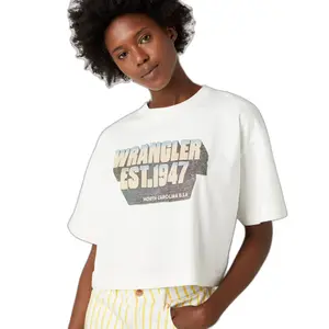 T-Shirt Frau Wrangler Boxy image-2