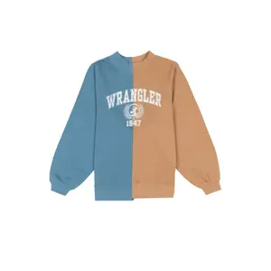 Sweatshirt Rundhalsausschnitt Frau Wrangler 2Way image-0