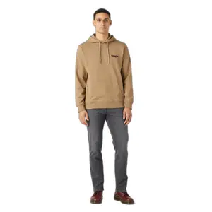 Hoodie with logo Wrangler Sign Off image-1