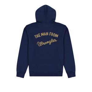 Hoodie with logo Wrangler Sign Off image-1