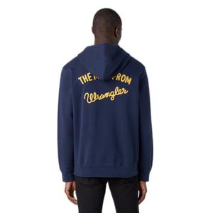 Hoodie with logo Wrangler Sign Off image-2