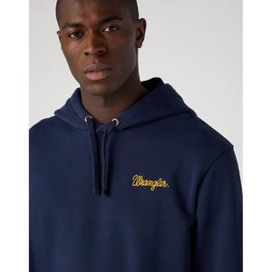 Hoodie with logo Wrangler Sign Off image-3