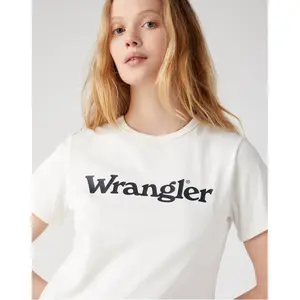 Dames-T-shirt Wrangler Shrunken Band image-3