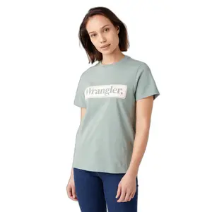 Dames-T-shirt Wrangler Regular image-0