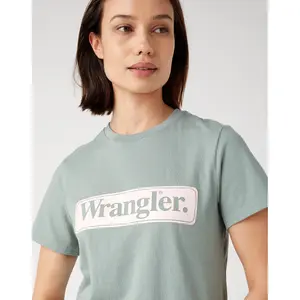 Dames-T-shirt Wrangler Regular image-3