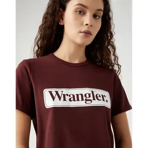 Dames-T-shirt Wrangler Regular image-3