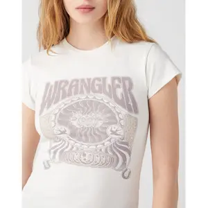Camiseta de banda estrecha para mujer Wrangler image-3