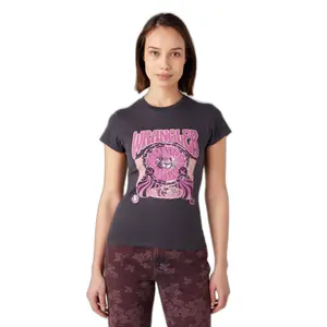 Women's T-shirt Wrangler Shrunken Band image-0