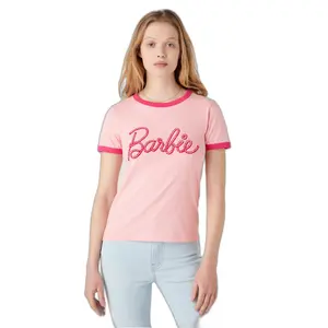 T-Shirt Frau Wrangler Ringer image-0