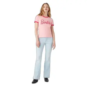T-Shirt Frau Wrangler Ringer image-1