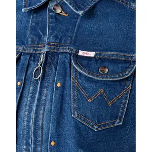 Jeansjacke Frau Wrangler Jen image-4