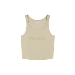 Women's tank top Wrangler Logo Stone
