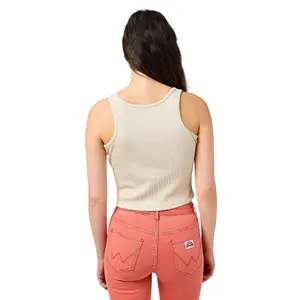 Damen-Top Wrangler Logo Stone image-3
