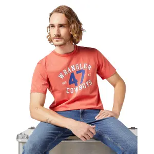 T-shirt Wrangler Burnt Sienna image-3
