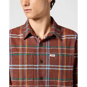 Szálmentes kockás ing Wrangler image-4