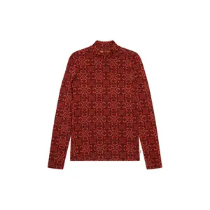 T-shirt dolcevita da donna Wrangler Retro Crosstitch image-0