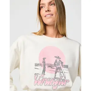 Sweatshirt femme Wrangler Relaxed image-4