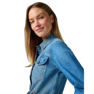 Jeansjacke Damen Wrangler Blossoming image-4