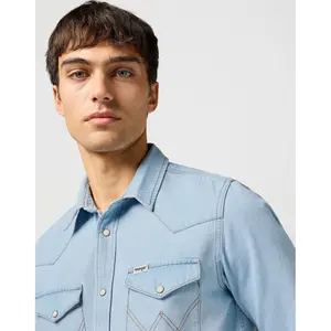 Shirt Wrangler Western Authentic image-4