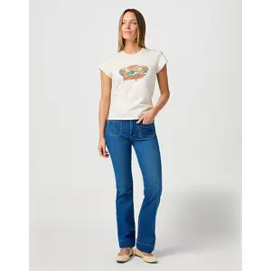 Női póló Wrangler Shrunken Band Vintage image-2