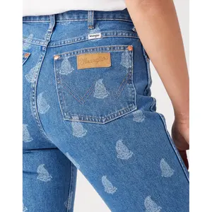 Pantalones vaqueros de mujer Wrangler Westward Paisley image-4