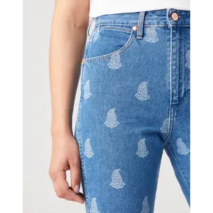 Pantalones vaqueros de mujer Wrangler Westward Paisley image-3