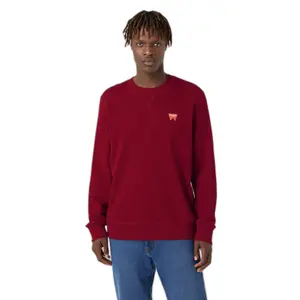 Sweatshirt med rund hals Wrangler Sign Off