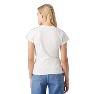 T-shirt femme Wrangler Shrunken Band image-2