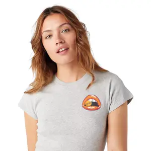 T-shirt femme Wrangler Shrunken Band image-3