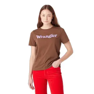 T-shirt femme Wrangler Regular image-0
