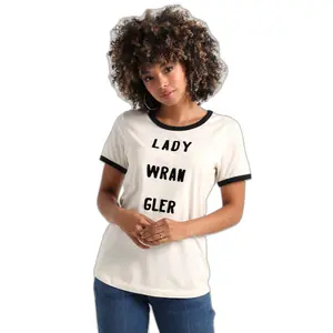 T-shirt femme Wrangler Ringer image-0