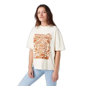 T-shirt femme Wrangler Girlfriend image-0