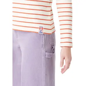 T-shirt femme Wrangler Henley Waffle Baby image-3