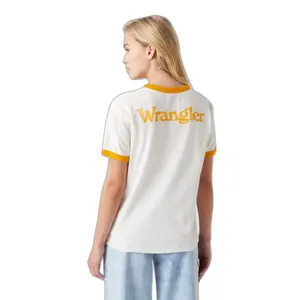 T-shirt femme Wrangler Relaxed Ringer image-2