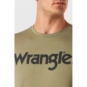 T-shirt à logo Wrangler Deep Lichen image-3