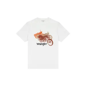 T-shirt imprimé Wrangler Motorcycle image-0
