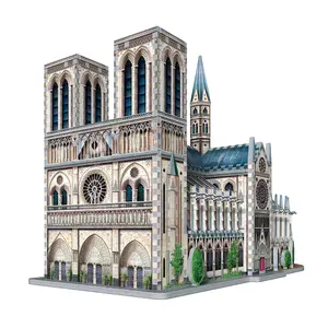 830-piece puzzle Wrebbit3D Cathédrale Notre-Dame de Paris image-0