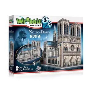 830-piece puzzle Wrebbit3D Cathédrale Notre-Dame de Paris image-2