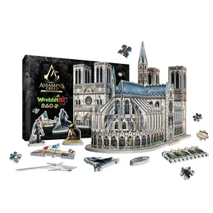 Puzzle Assassin's Creed Unity Notre-Dame de Paris Wrebbit3D image-2