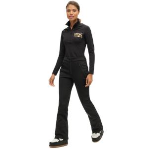 Damskie spodnie narciarskie slim Superdry Softshell image-4