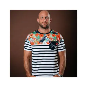 T-shirt marinière nouméa Religion Rugby image-1