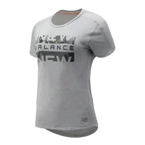 Maillot femme New Balance printed impact run image-0