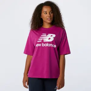 T-shirt femme New Balance essentials stacked logo image-1