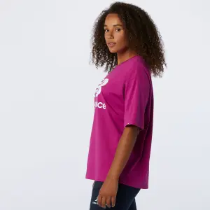 T-shirt femme New Balance essentials stacked logo image-2