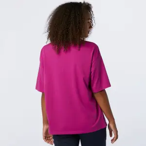 T-shirt femme New Balance essentials stacked logo image-3