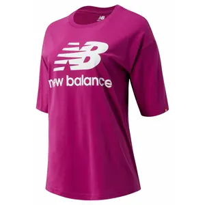 T-shirt femme New Balance essentials stacked logo image-0