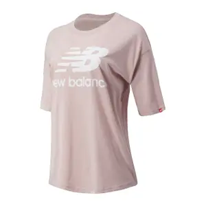 T-shirt femme New Balance essentials stacked logo image-0