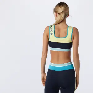 Maillot crop top femme New Balance achiever image-2