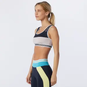 Maillot crop top femme New Balance achiever image-1
